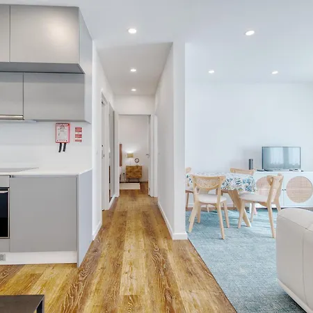 公寓 Portucale ! Chic Design 3br 阿尔马达
